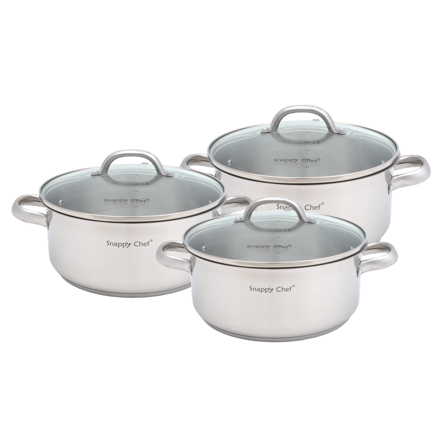 Snappy Chef 6pc Essential Cookware Set - Image 3