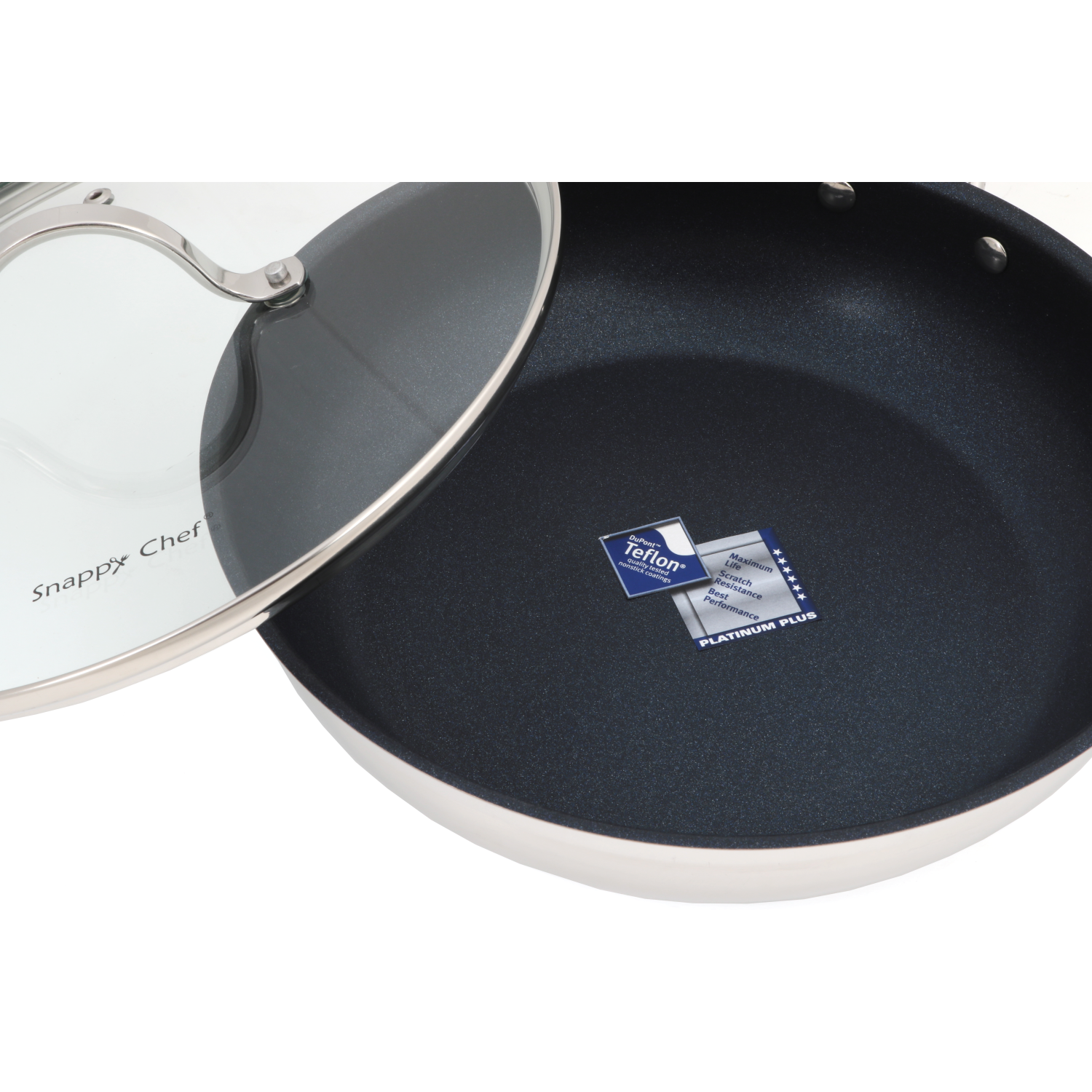 Snappy Chef 26cm Platinum Frying Pan - Image 4