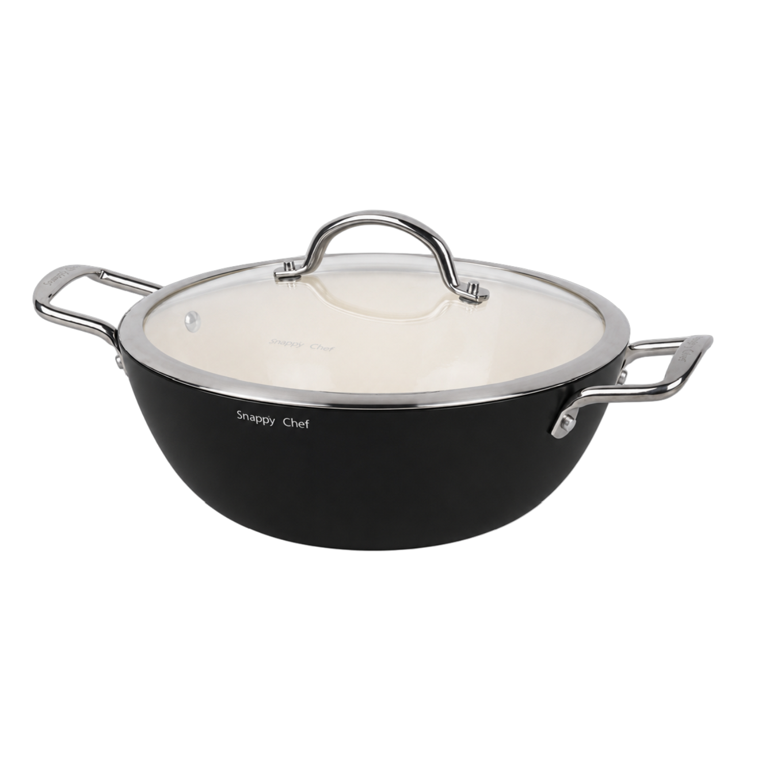 Snappy Chef Superlight Cast Iron Combo, Black - Image 4