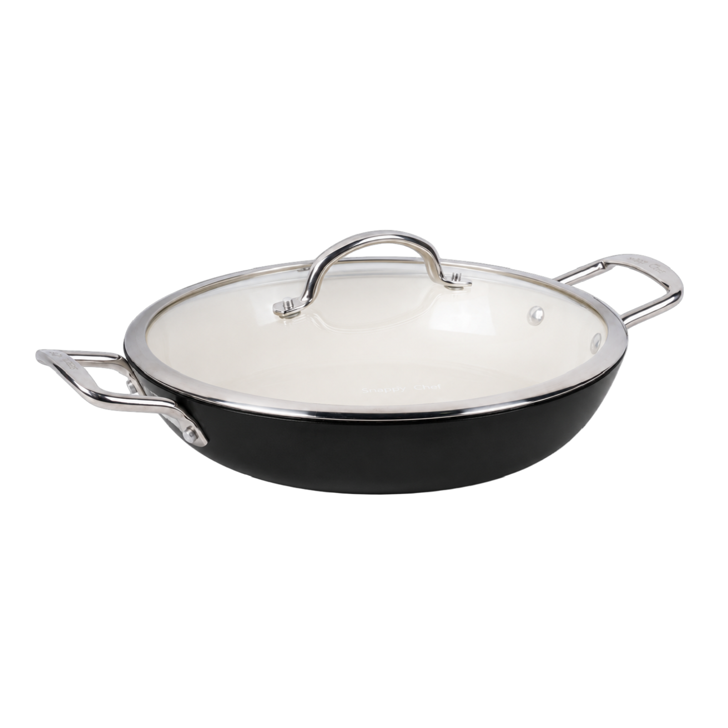 Snappy Chef Superlight Cast Iron Combo, Black - Image 5